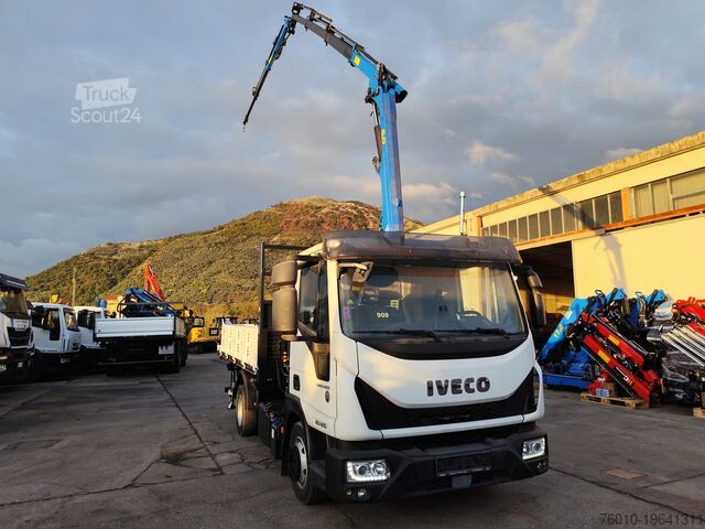 Macara montată pe camion Iveco Eurocargo 80-210