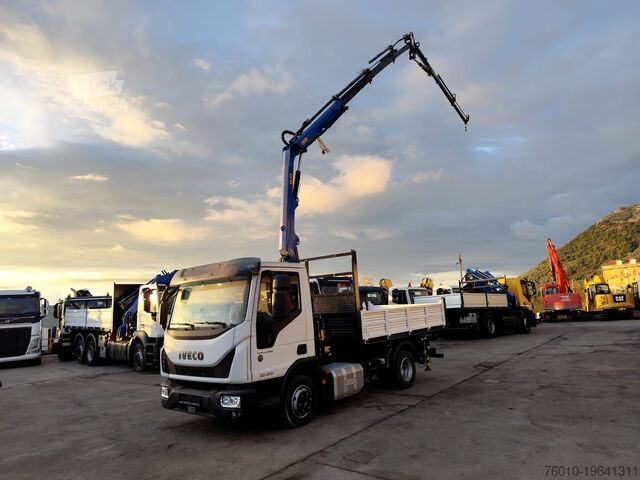 Macara montată pe camion Iveco Eurocargo 80-210