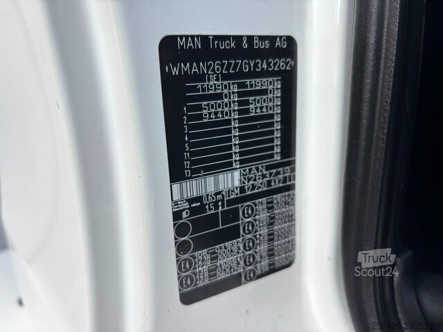 Kofferaufbau MAN TGM 12.250 4x2 BOX L=7055 mm