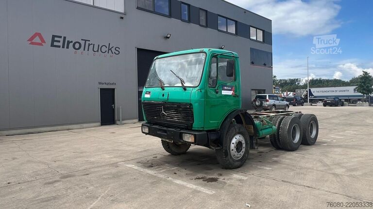 Podwozie z kabiną Mercedes-Benz SK 2228 (V8 / GRAND PONT / LAMES / BIG AXLE / B...