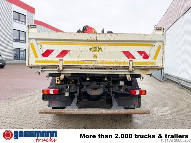 Tovornjak prekucnik Mercedes-Benz Arocs 1848 K 4x2, Retarder, Kran Palfinger PK