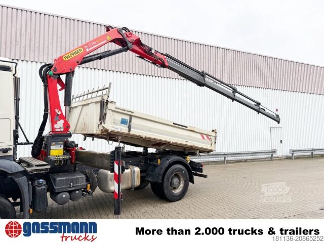 Tovornjak prekucnik Mercedes-Benz Arocs 1848 K 4x2, Retarder, Kran Palfinger PK