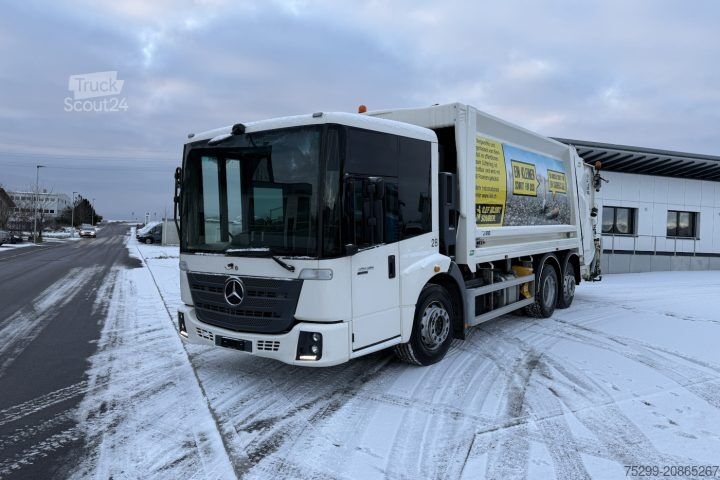 Camion à ordures Mercedes-Benz Econic 2635 6x2 Farid / Swiss-Vehicle