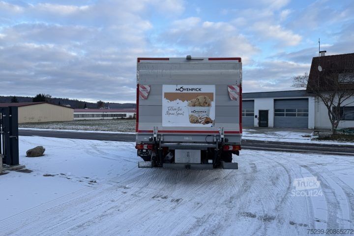 Camion frigorifique Mercedes-Benz Atego 1021 4x2 Kühlkoffer+HB / Swiss-Vehicle