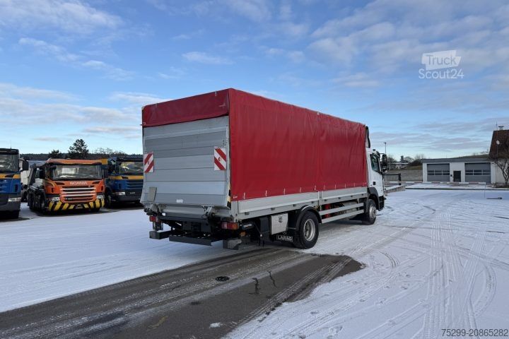 Flaklastbil med kapell Mercedes-Benz Atego 1327 4x2 Plane+HB / Swiss-Vehicle