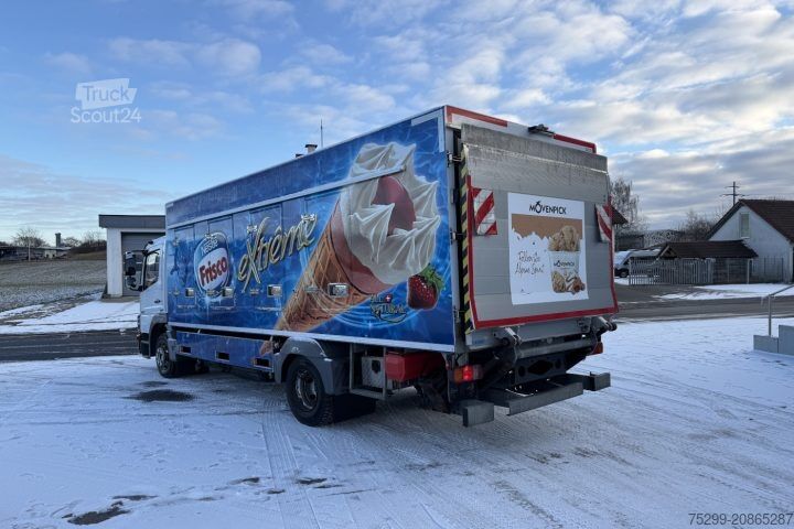 Kühlkoffer-LKW Mercedes-Benz Atego 1022 4x2 Kühlkoffer+HB / Swiss-Vehicle