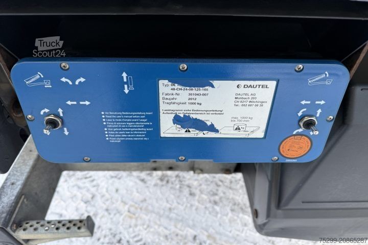 Kühlkoffer-LKW Mercedes-Benz Atego 1022 4x2 Kühlkoffer+HB / Swiss-Vehicle