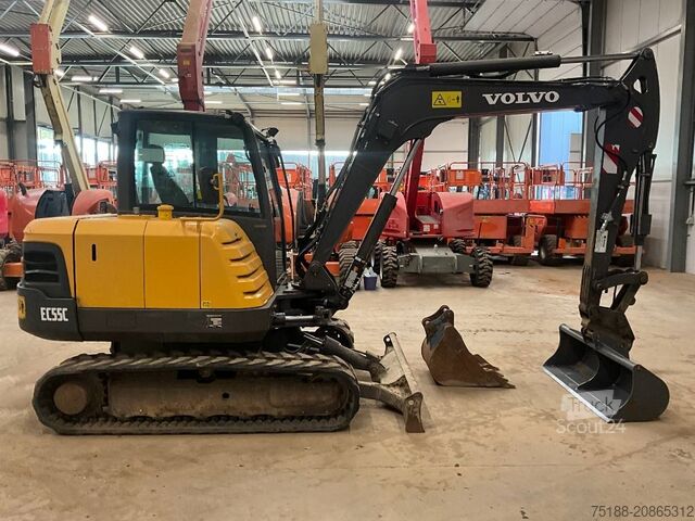 Mini excavator Volvo EC 55 C