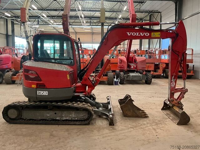 Mini excavator Volvo ECR 58 D