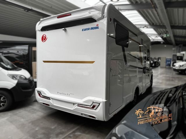 عربة تخييم شبه مدمجة EURAMOBIL Profila RS 720 EF FAS Mondial Dachklima Markise
