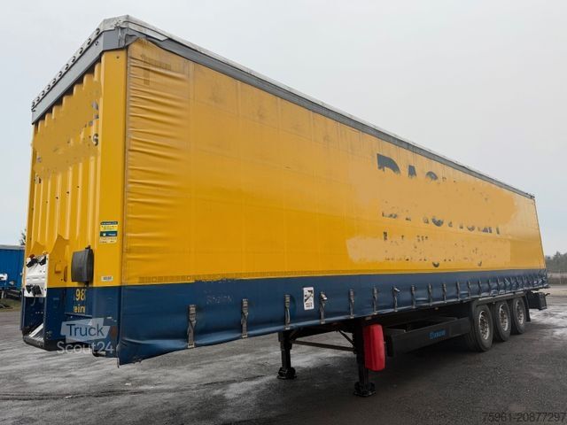 Odprta polprikolica s ponjavo KRONE 5x SD Profi Liner Schiebeplane Curtainsider