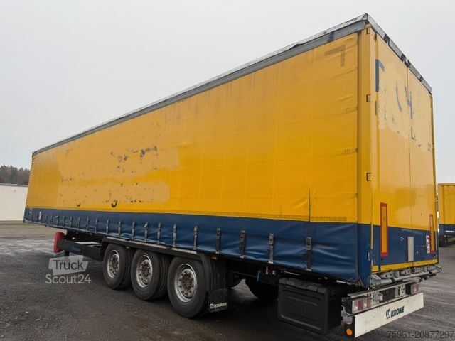 Odprta polprikolica s ponjavo KRONE 5x SD Profi Liner Schiebeplane Curtainsider