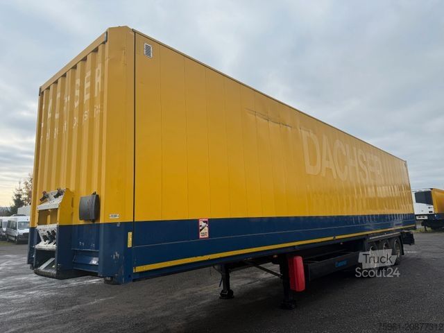 Naczepa skrzyniowa KRONE 8x SDK 27 Dry Liner Textilkoffer /Doppelstock