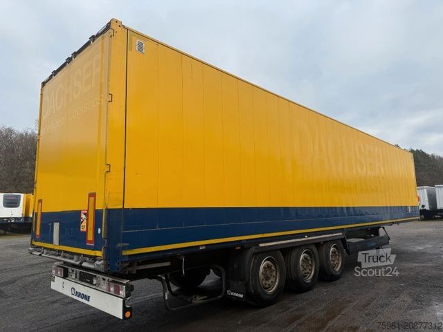 Naczepa skrzyniowa KRONE 8x SDK 27 Dry Liner Textilkoffer /Doppelstock