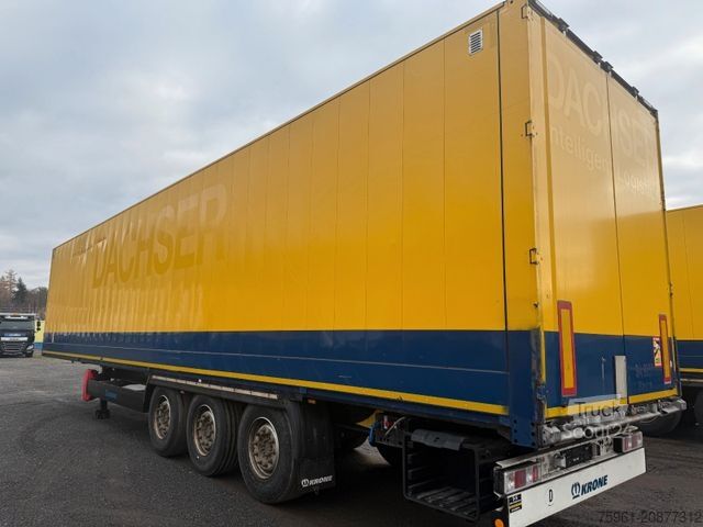 Naczepa skrzyniowa KRONE 8x SDK 27 Dry Liner Textilkoffer /Doppelstock