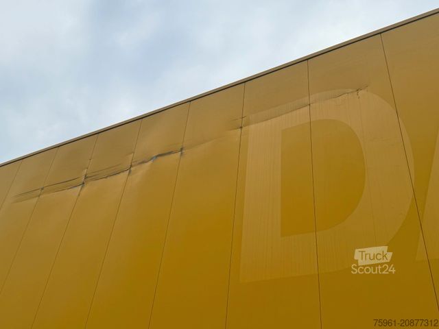 Naczepa skrzyniowa KRONE 8x SDK 27 Dry Liner Textilkoffer /Doppelstock