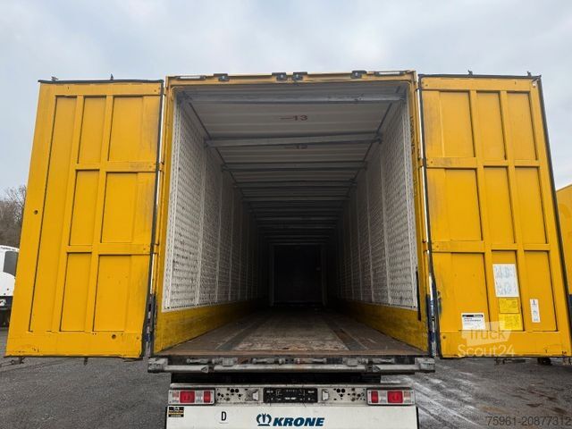 Naczepa skrzyniowa KRONE 8x SDK 27 Dry Liner Textilkoffer /Doppelstock