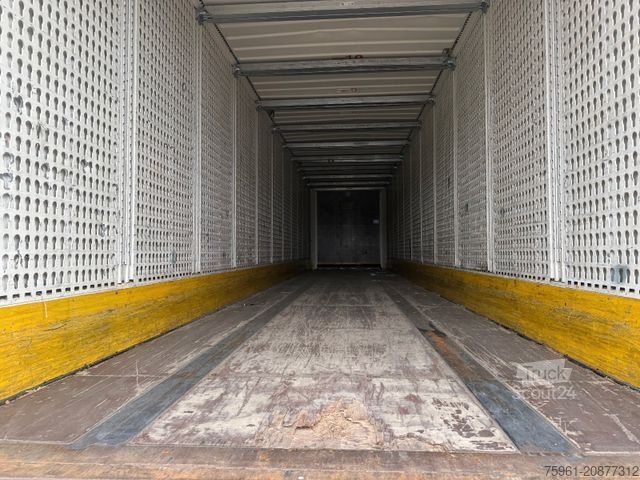 Naczepa skrzyniowa KRONE 8x SDK 27 Dry Liner Textilkoffer /Doppelstock