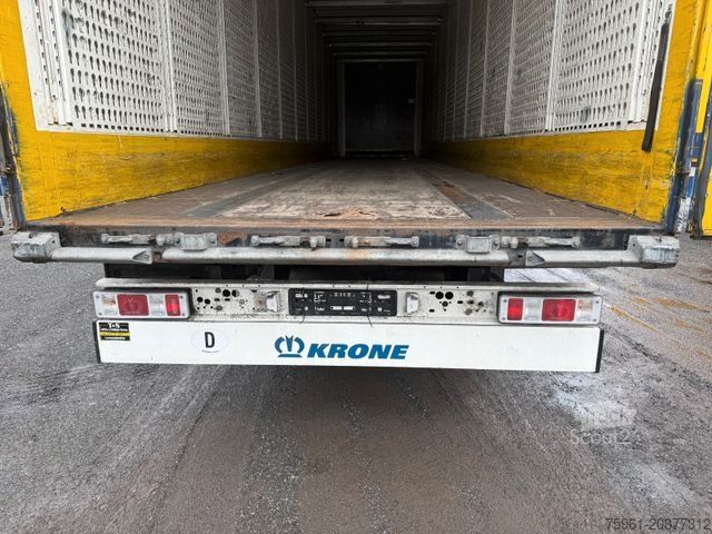 Naczepa skrzyniowa KRONE 8x SDK 27 Dry Liner Textilkoffer /Doppelstock