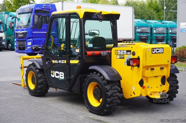 телескопични товарачи JCB 525-60T5 / 2022 / 860 MTH! / joystick