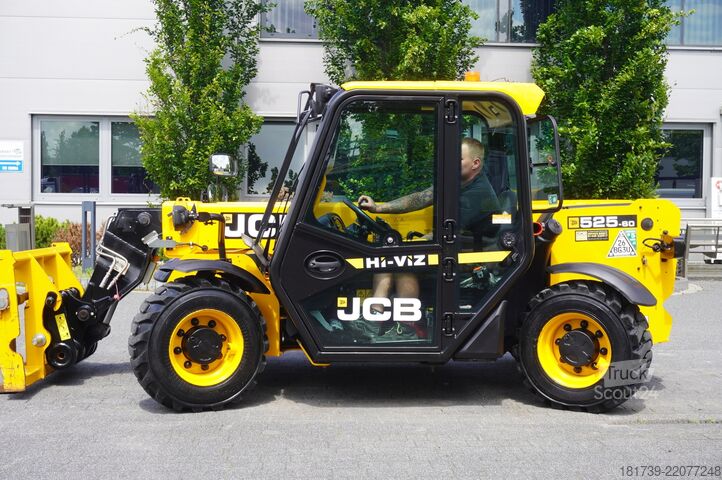 телескопични товарачи JCB 525-60T5 / 2022 / 860 MTH! / joystick