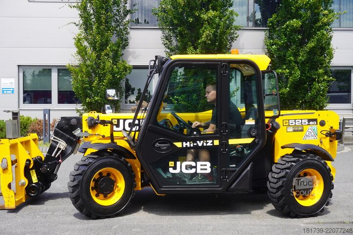 телескопични товарачи JCB 525-60T5 / 2022 / 860 MTH! / joystick