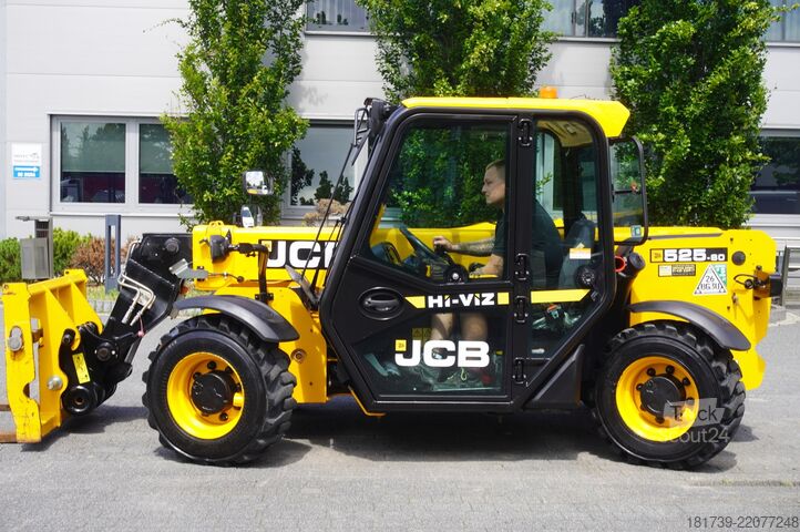 телескопични товарачи JCB 525-60T5 / 2022 / 860 MTH! / joystick