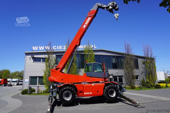 Ładowarka teleskopowa MAGNI RTH 5.26 telescopic loader / Range 26 m