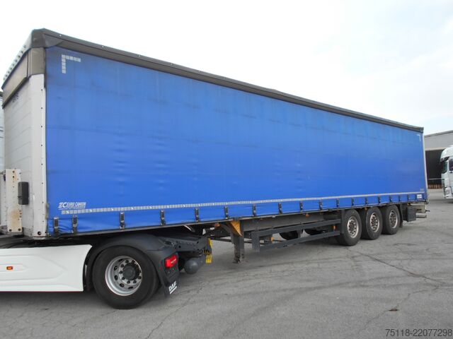 Semirimorchio con telone SCHMITZ SCS24L