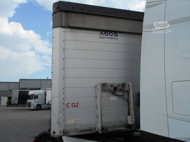 Semirimorchio con telone SCHMITZ SCS24L