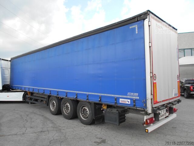 Semirimorchio con telone SCHMITZ SCS24L