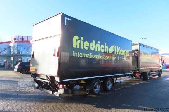 Dobozos pótkocsi  Wiese Tandemanhänger 13,5 to