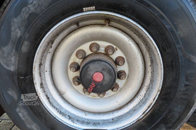 Dobozos pótkocsi  Wiese Tandemanhänger 13,5 to