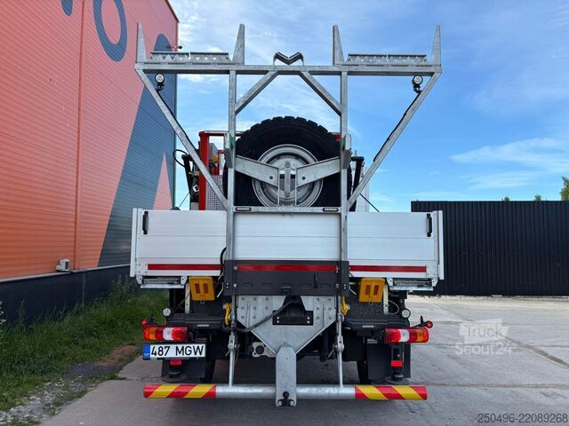 Zračna ploščad Mercedes-Benz Atego 1321 4x4 PK 10002 / BOX L=3117 mm / FULL ...