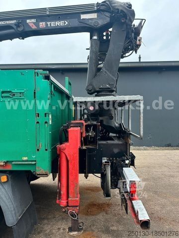 Vrachtauto met open laadbak MAN TGS 26.320 6x2 Euro4 Pritsche + Terex Ladekran