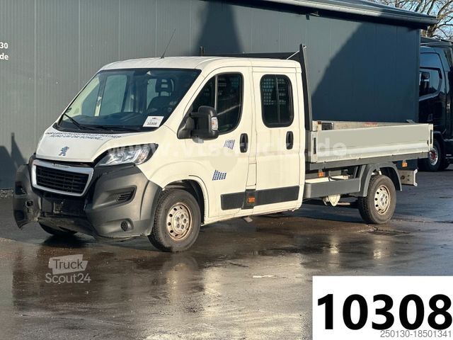 Φορτηγό pick-up PEUGEOT Boxer 335 DoKa Pritsche *Unfallschaden*