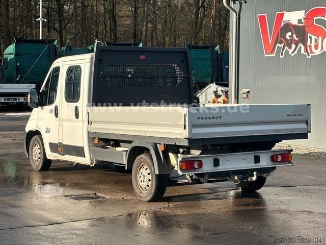 Φορτηγό pick-up PEUGEOT Boxer 335 DoKa Pritsche *Unfallschaden*