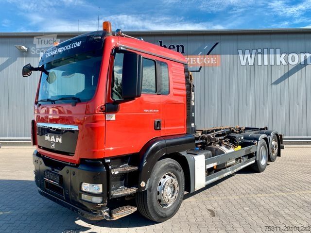 Āķa konteineru automašīna MAN TGS 26.400 6x2-2 | HIAB XR21S59*manuell*Klima