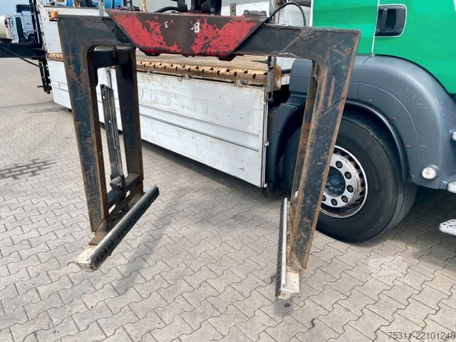 Automobilis ar plakanu platformu MAN TGS 26.400 Atlas 186.3*11,2Meter*Lift/Lenk*Klima