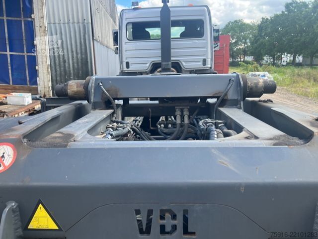 Abrollkipper MERCEDES-BENZ Axor MP3 1829, 4x4, Allrad, Abrollkipper, Euro 5