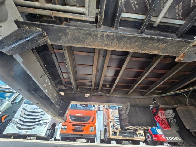 Open oplegger met zeil KÖGEL S 24 * 1. HAND * HUBDACH * OHNE BESCHRIFTUNG *