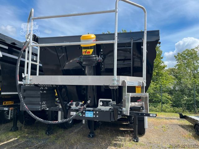 Semi-remorque benne WIELTON Strong Master HARDOX 24m3 Stahlmulde HP SOFORT