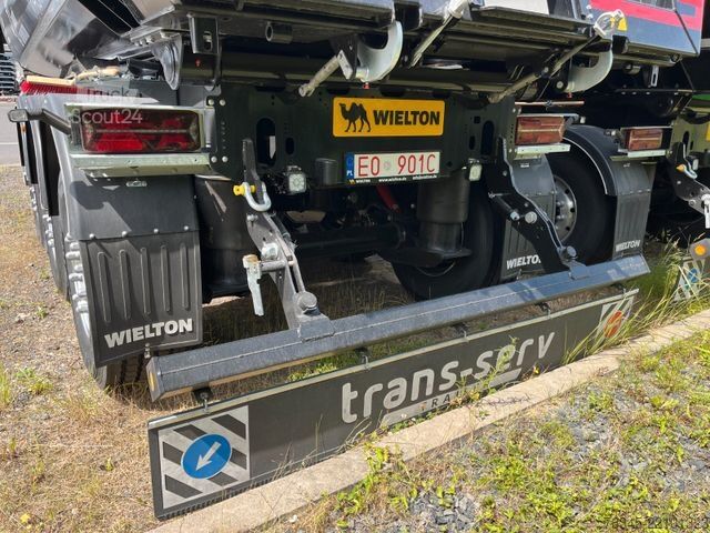 Semi-remorque benne WIELTON Strong Master HARDOX 24m3 Stahlmulde HP SOFORT