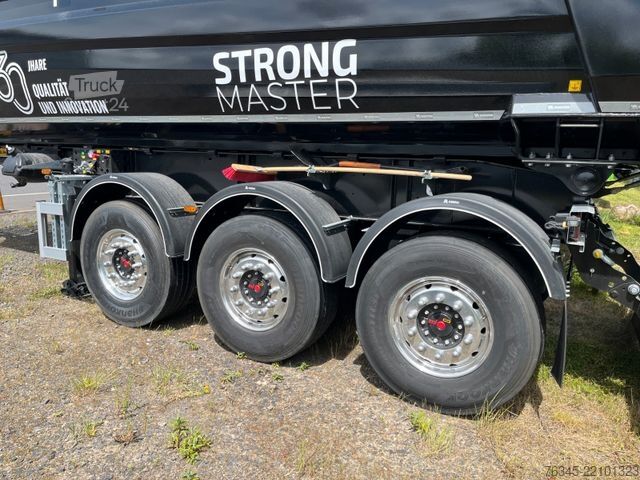 Semi-remorque benne WIELTON Strong Master HARDOX 24m3 Stahlmulde HP SOFORT