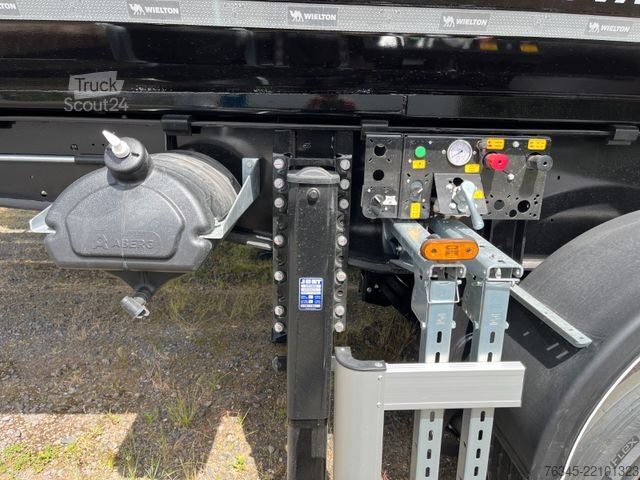 Semi-remorque benne WIELTON Strong Master HARDOX 24m3 Stahlmulde HP SOFORT