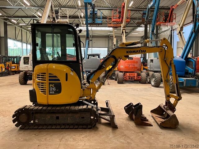 Mini-pelle Komatsu PC 26 MR-3