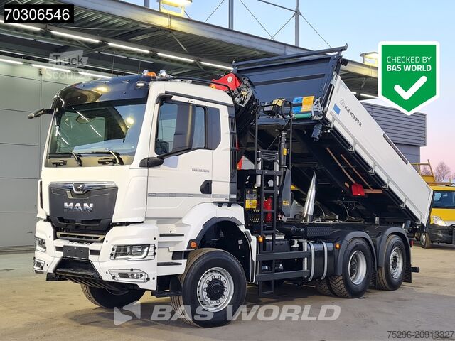 قلابة ذات 3 اتجاهات MAN TGS 28.520 6X4 NEW Palfinger PK24001 SLD 5 Kran...