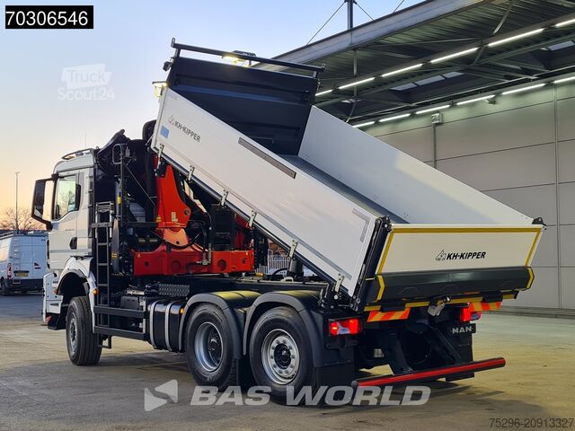 قلابة ذات 3 اتجاهات MAN TGS 28.520 6X4 NEW Palfinger PK24001 SLD 5 Kran...