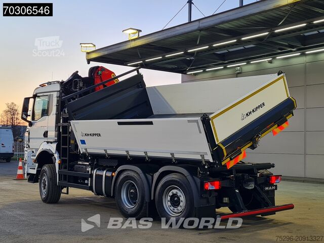 قلابة ذات 3 اتجاهات MAN TGS 28.520 6X4 NEW Palfinger PK24001 SLD 5 Kran...
