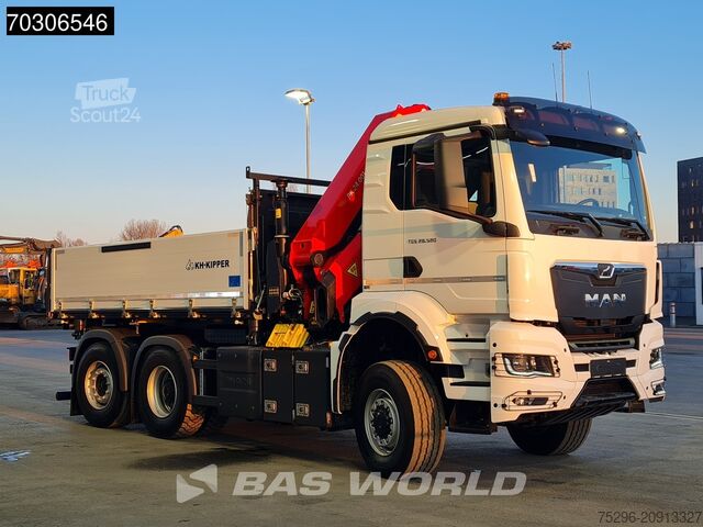 قلابة ذات 3 اتجاهات MAN TGS 28.520 6X4 NEW Palfinger PK24001 SLD 5 Kran...